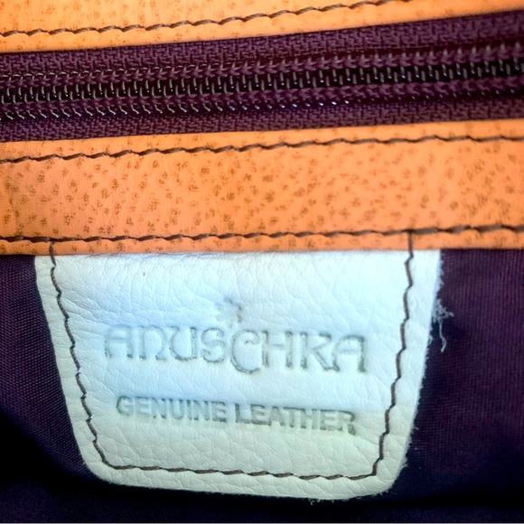 Anuschka Butterfly large RARE shoulder bag - Picture 7 of 9